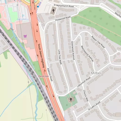Map of Milber