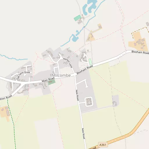 Map of Milcombe
