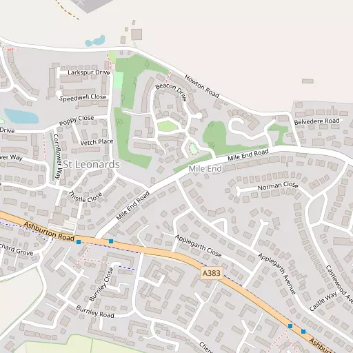 Map of Mile End