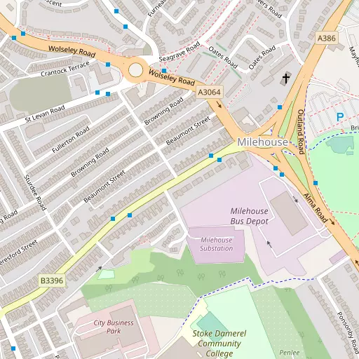 Map of Milehouse