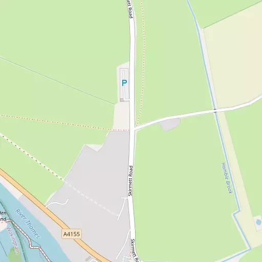 Map of Mill End