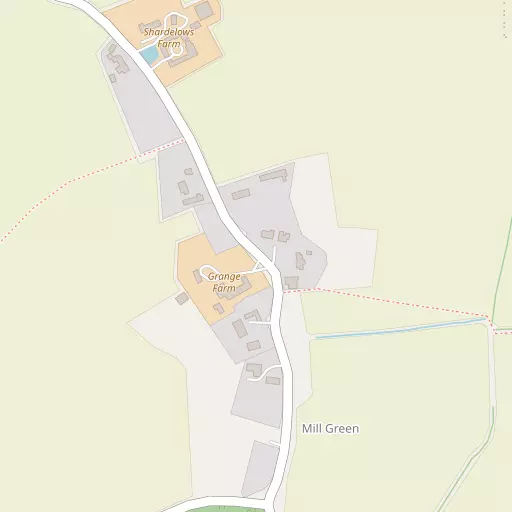 Map of Mill Green