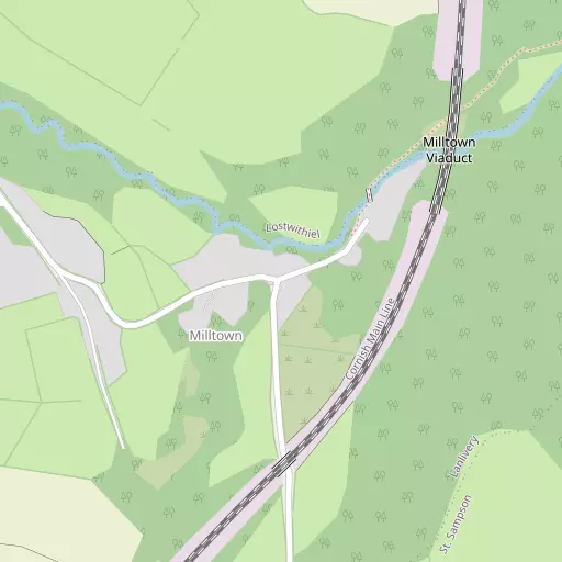 Map of Milltown