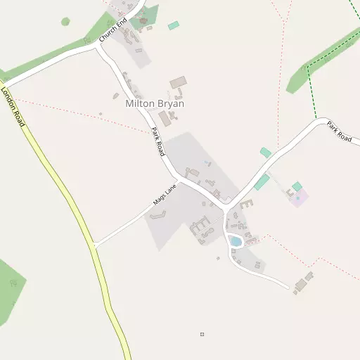 Map of Milton Bryan