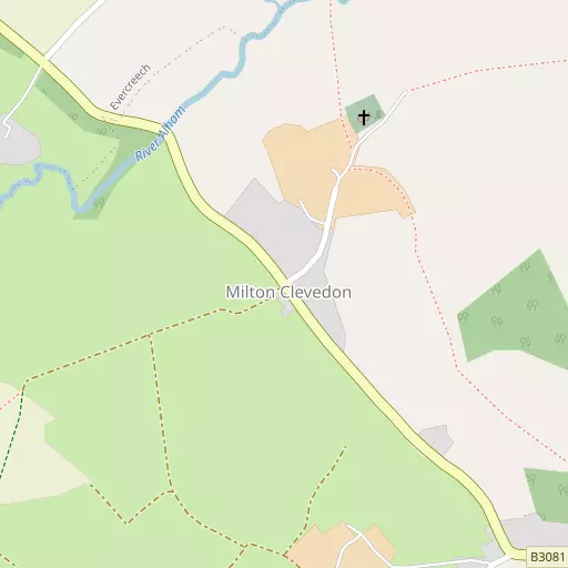 Map of Milton Clevedon