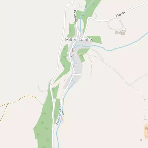 Map of Milton Combe