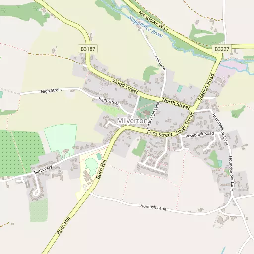 Map of Milverton