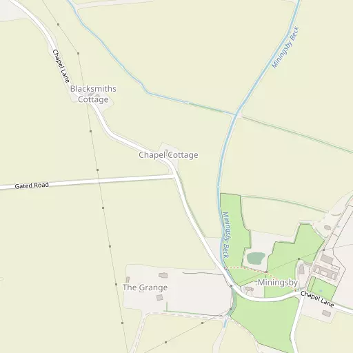 Map of Miningsby