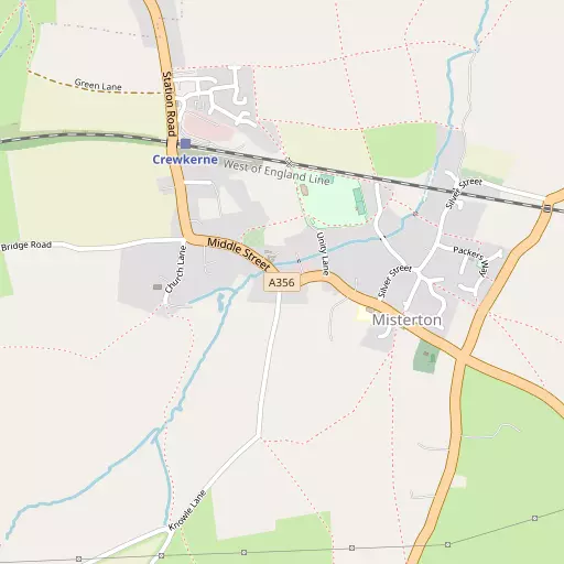 Map of Misterton