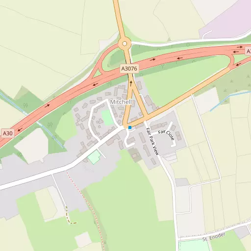 Map of Mitchell
