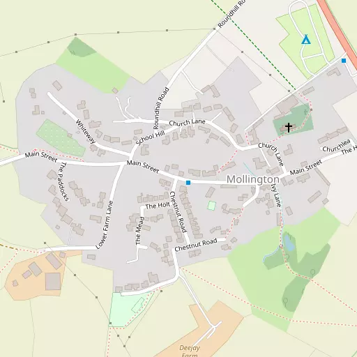 Map of Mollington