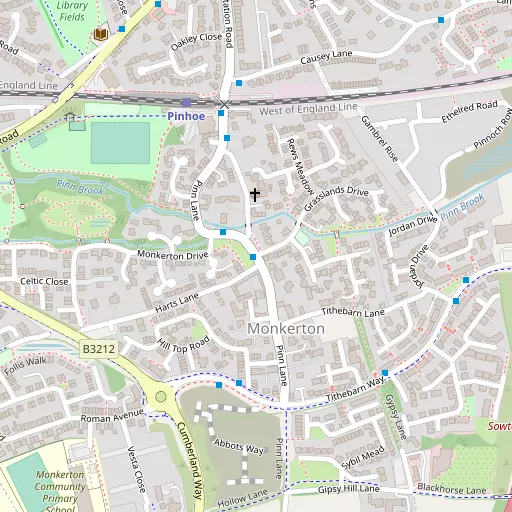 Map of Monkerton