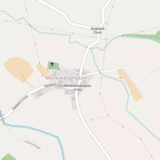 Map of Monkokehampton