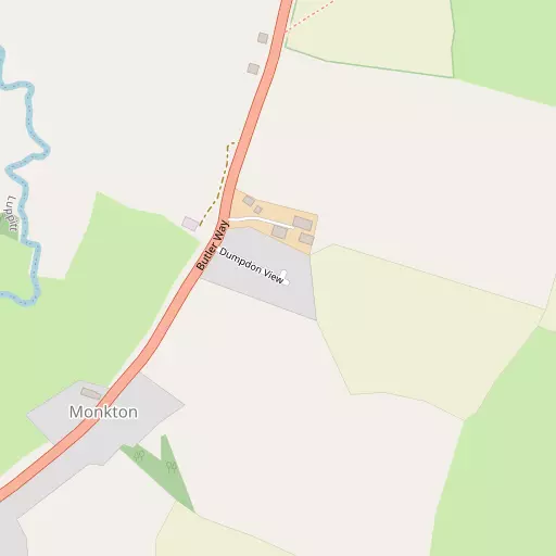 Map of Monkton