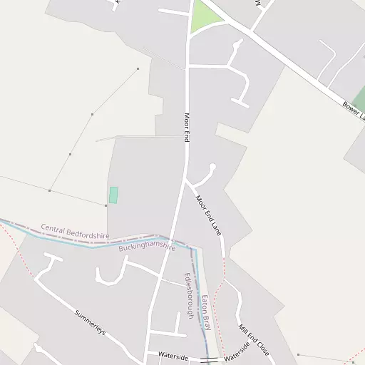 Map of Moor End