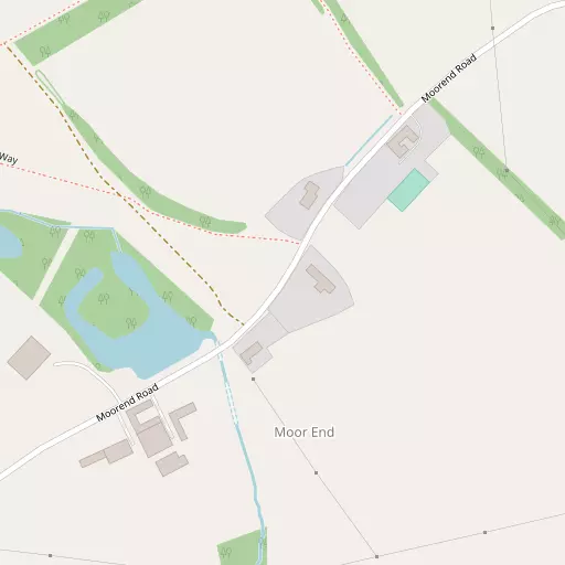 Map of Moor End