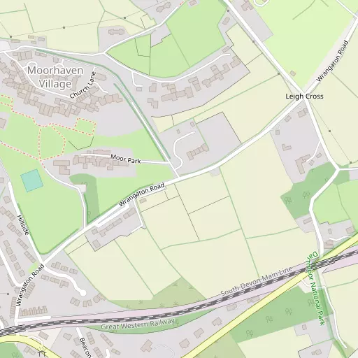Map of Moorhaven Village