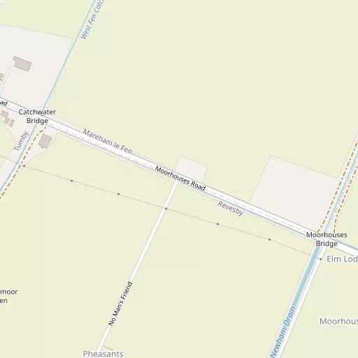 Map of Moorhouses
