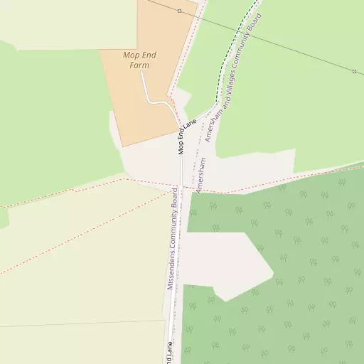 Map of Mop End
