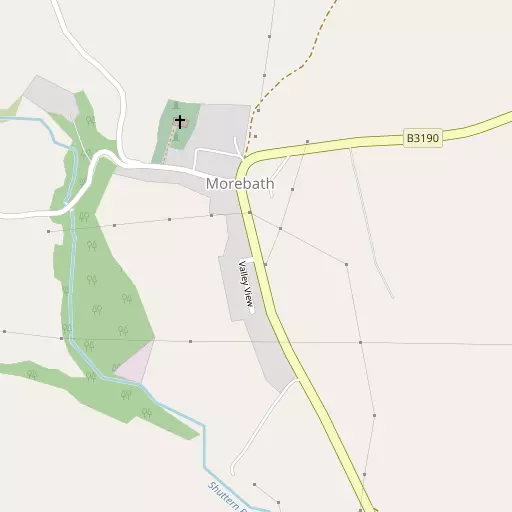 Map of Morebath