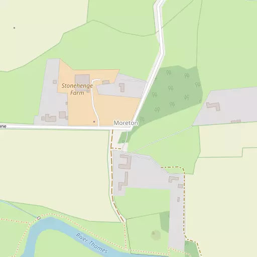 Map of Moreton