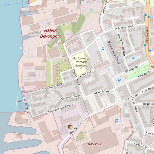 Map of Morice Town