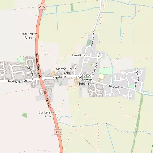 Map of Morton