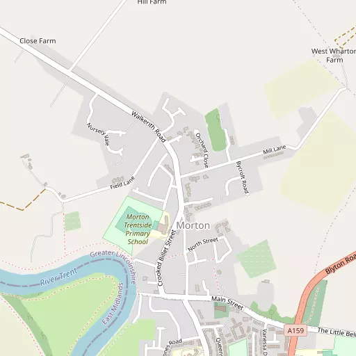 Map of Morton