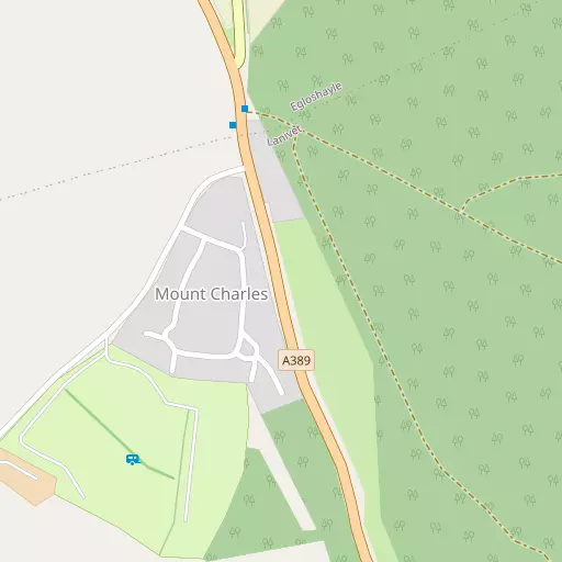Map of Mount Charles