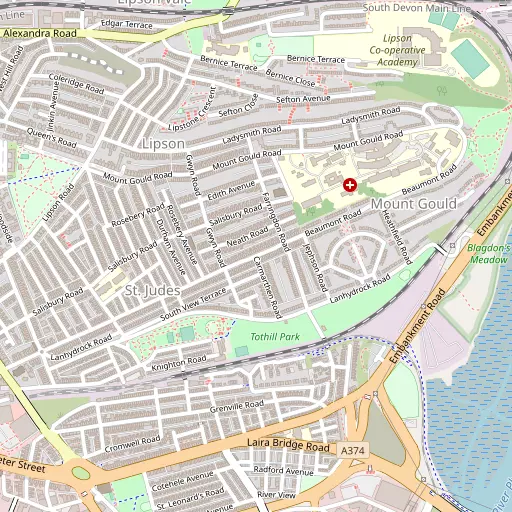 Map of Mount Gould
