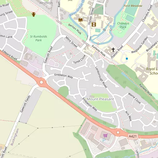 Map of Mount Pleasant