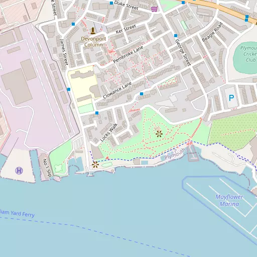 Map of Mount Wise