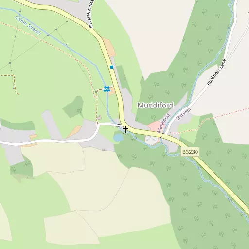 Map of Muddiford