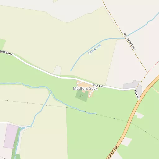 Map of Mudford Sock