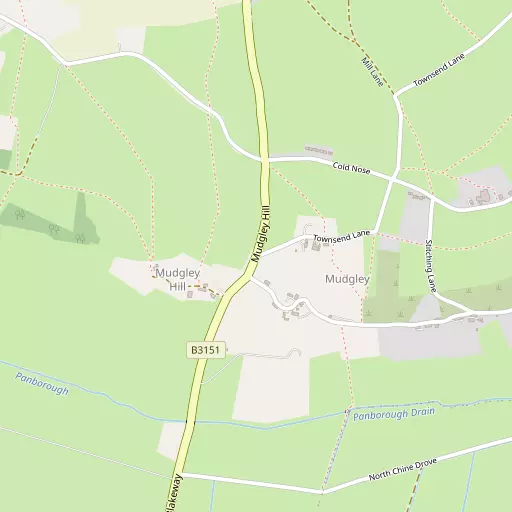 Map of Mudgley