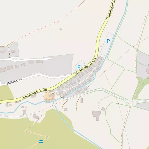 Map of Mullion Cove