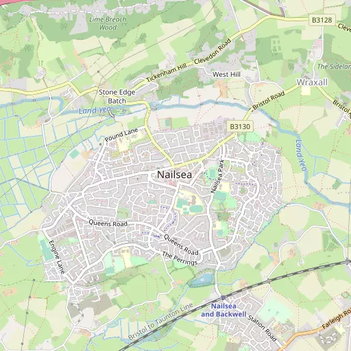 Map of Nailsea