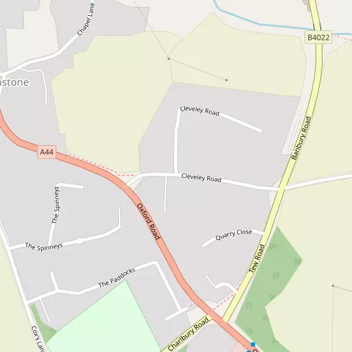 Map of Neat Enstone