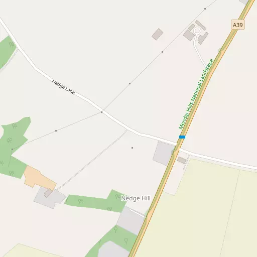 Map of Nedge Hill