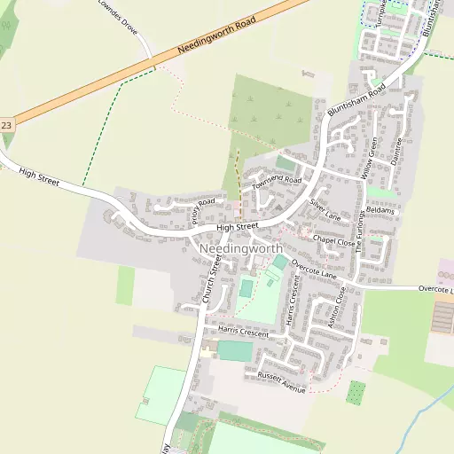 Map of Needingworth