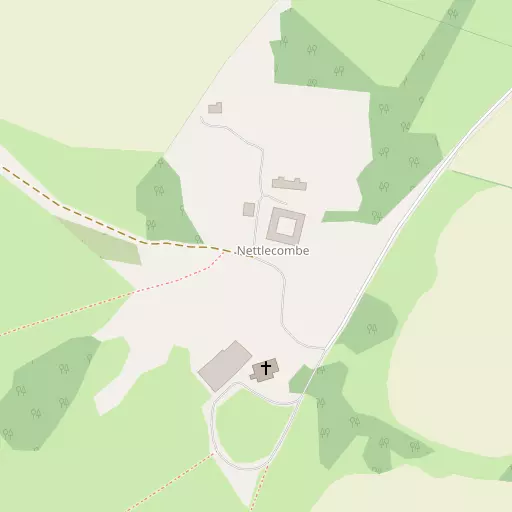 Map of Nettlecombe