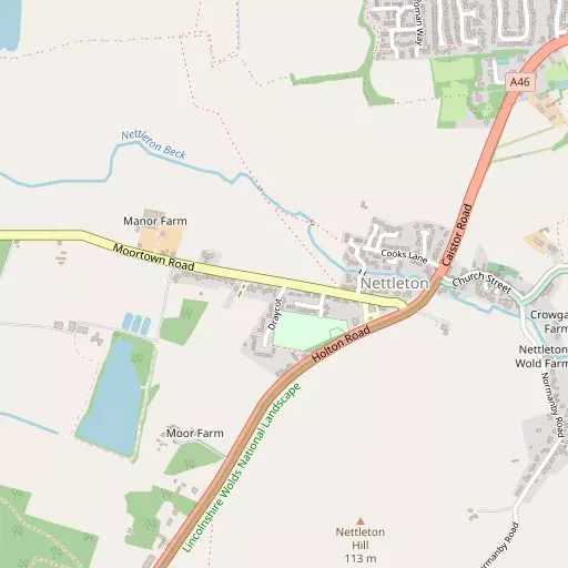 Map of Nettleton