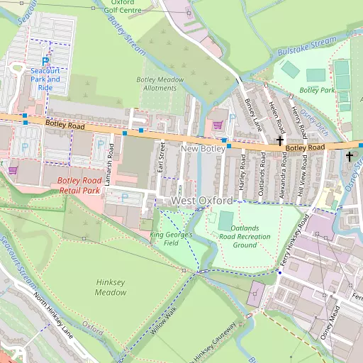Map of New Botley