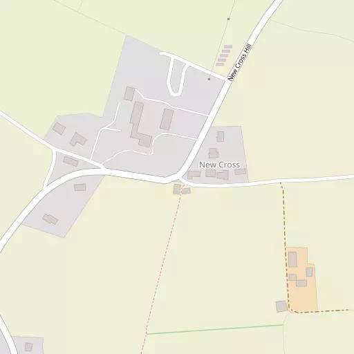 Map of New Cross