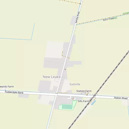 Map of New Leake
