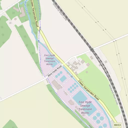 Map of New Mill End