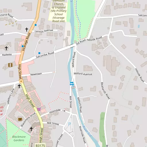 Map of New Town