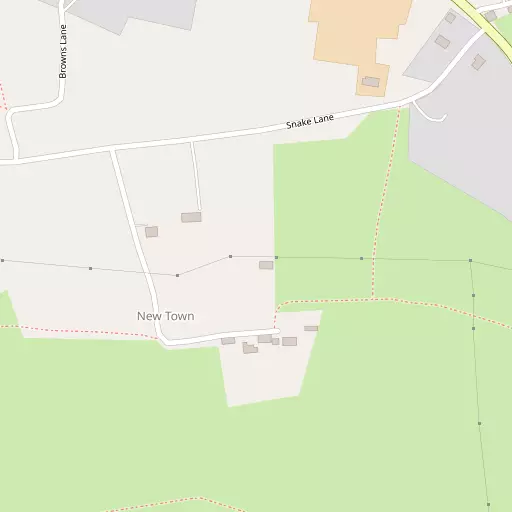 Map of New Town