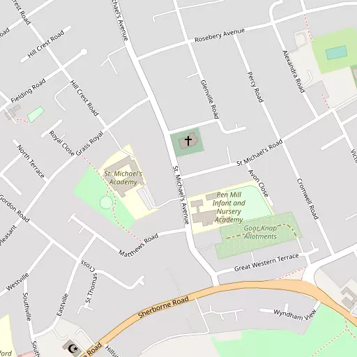 Map of New Town