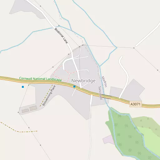 Map of Newbridge